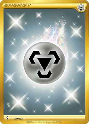 SWSH Evolving Skies 237/203 Metal Energy Secret Rare