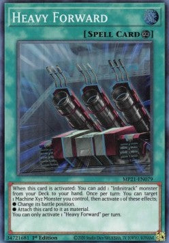 Yu-Gi-Oh! 2021 Tin of Ancient Battles Mega Pack MP21-EN079 Heavy Forward Super Rare