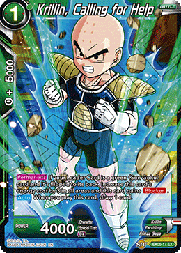 DBS Expansion Set 06: Special Anniversary Box EX06-17 Krillin, Calling for Help