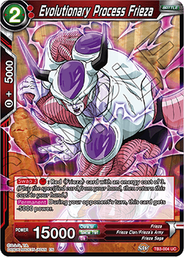 DBS Clash of Fates TB3-004 Evolutionary Process Frieza Foil