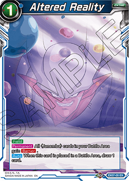 DBS Expansion Set 07: Magnificent Collection - Fusion Hero EX07-05 Altered Reality Foil