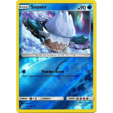 SM Unified Minds 041/236 Snover Reverse Holo