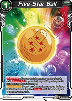 DBS Promotion Card P-102 Five-Star Ball