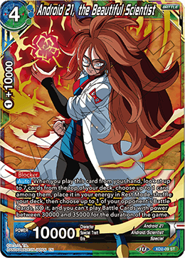 DBS Expert Deck: Android Duality XD2-09 Android 21, the Beautiful Scientist Foil