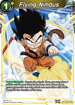 DBS Cross Worlds BT3-104 Flying Nimbus Foil