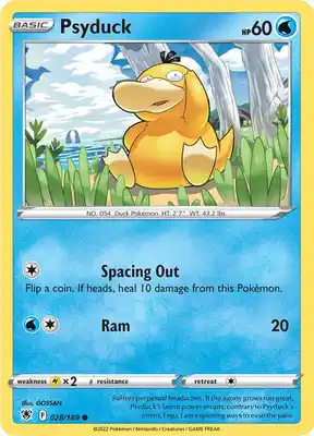 SWSH Astral Radiance 028/189 Psyduck