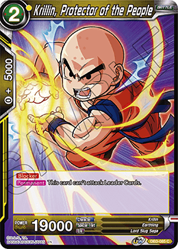 DBS Draft Box 6: Giant's Force DB3-085 Krillin, Protector of the People