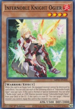 Yu-Gi-Oh! 2021 Tin of Ancient Battles Mega Pack MP21-EN109 Infernoble Knight Ogier