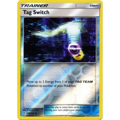 SM Unified Minds 209/236 Tag Switch Reverse Holo