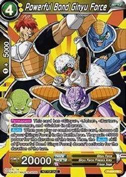 DBS Promotion Card P-024 Powerful Bond Ginyu Force Foil