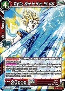 DBS Promotion Card P-021 Vegito, Here to Save the Day Foil
