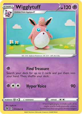 SWSH Fusion Strike 111/264 Wigglytuff