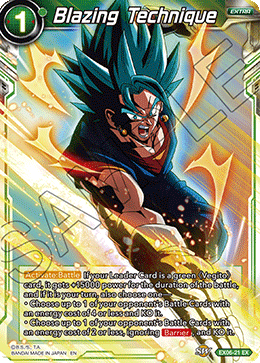 DBS Expansion Set 06: Special Anniversary Box EX06-21 Blazing Technique