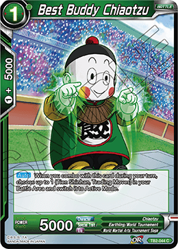 DBS World Martial Arts Tournament TB2-044 Best Buddy Chiaotzu Foil