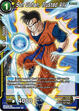 DBS Supreme Rivalry BT13-098 Son Gohan, Trusted Ally