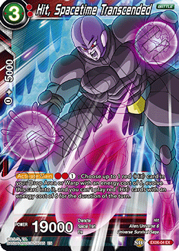 DBS Expansion Set 06: Special Anniversary Box EX06-04 Hit, Spacetime Transcended