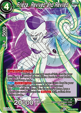 DBS Supreme Rivalry BT13-077 Frieza, Revived and Reviled