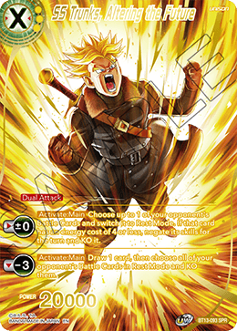 DBS Supreme Rivalry BT13-093 SS Trunks, Altering the Future (SPR)