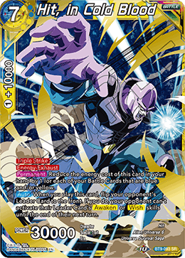 DBS Universal Onslaught BT9-093 Hit, in Cold Blood (SR)