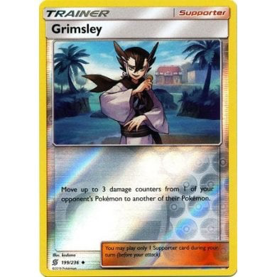 SM Unified Minds 199/236 Grimsley Reverse Holo