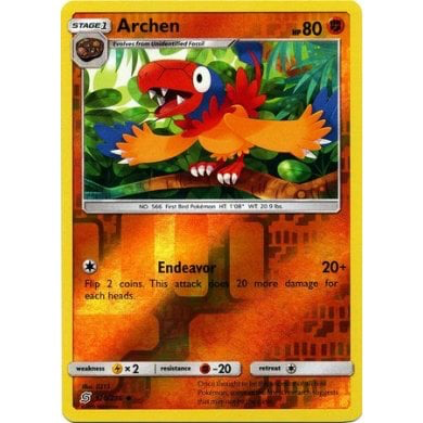 SM Unified Minds 120/236 Archen Reverse Holo