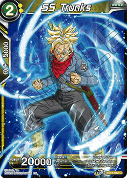 DBS Realm of the Gods BT16-082 SS Trunks Foil