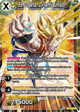 DBS Rise of the Unison Warrior BT10-095 SS Gogeta, Dynamic Unison (SR)