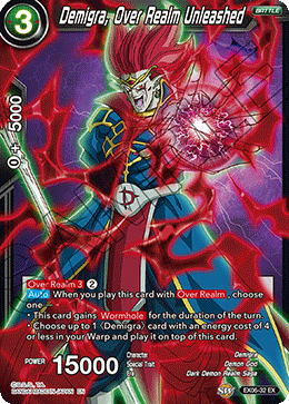 DBS Expansion Set 06: Special Anniversary Box EX06-32 Demigra, Over Realm Unleashed