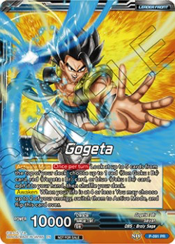 DBS Promotion Card P-091 Gogeta (Leader) Foil