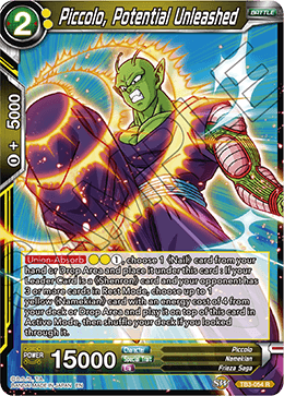 DBS Clash of Fates TB3-054 Piccolo, Potential Unleashed Foil