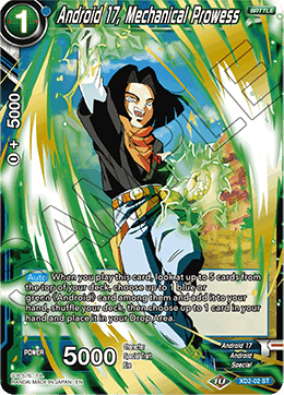 DBS Expert Deck: Android Duality XD2-02 Android 17, Mechanical Prowess