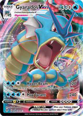 SWSH Evolving Skies 029/203 Gyarados Vmax