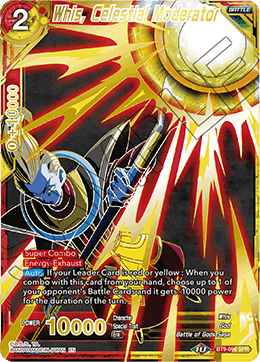 DBS Universal Onslaught BT9-096 Whis, Celestial Moderator (SPR)