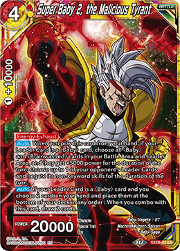 DBS Expansion Set 08: Magnificent Collection - Forsaken Warrior EX08-03 Super Baby 2, the Malicious Tyrant Foil