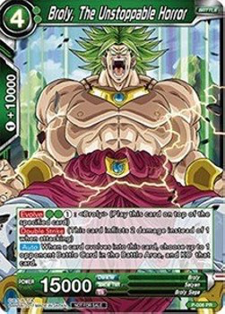DBS Promotion Card P-006 Broly, The Unstoppable Horror Foil