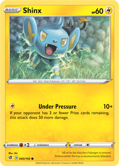 SWSH Rebel Clash 060/192 Shinx Reverse Holo