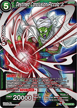 DBS World Martial Arts Tournament TB2-039 Destined Conclusion Piccolo Jr. (SR)