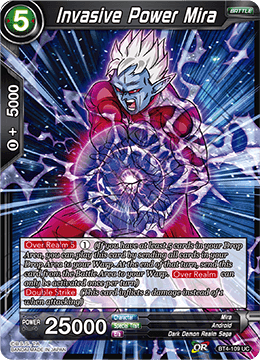 DBS Colossal Warfare BT4-109 Invasive Power Mira