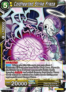 DBS The Tournament of Power TB1-078 Coldhearted Strike Frieza Foil
