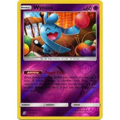 SM Unified Minds 077/236 Wynaut Reverse Holo