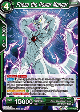 DBS Rise of the Unison Warrior BT10-087 Frieza the Power Monger Foil