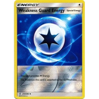 SM Unified Minds 213/236 Weakness Guard Energy Reverse Holo