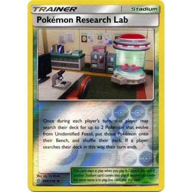SM Unified Minds 205/236 Pokemon Research Lab Reverse Holo