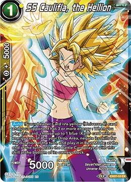 DBS Expansion Set 07: Magnificent Collection - Fusion Hero EX07-10 SS Caulifla, the Hellion Foil