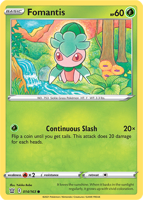 SWSH Battle Styles 014/163 Fomantis