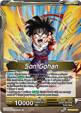 DBS Saiyan Showdown BT15-091 Son Gohan (Leader)