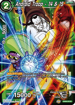 DBS Expansion Set 06: Special Anniversary Box EX06-20 Android Troop - 14 & 15