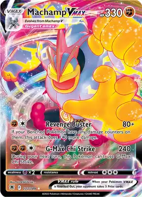 SWSH Astral Radiance 073/189 Machamp VMAX