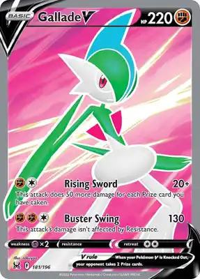 SWSH Lost Origin 181/196 Gallade V Full Art