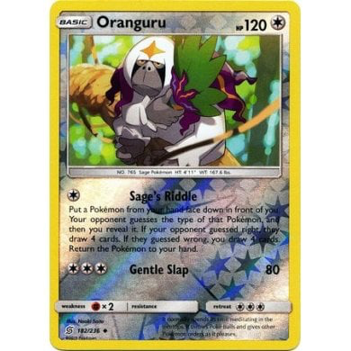 SM Unified Minds 182/236 Oranguru Reverse Holo
